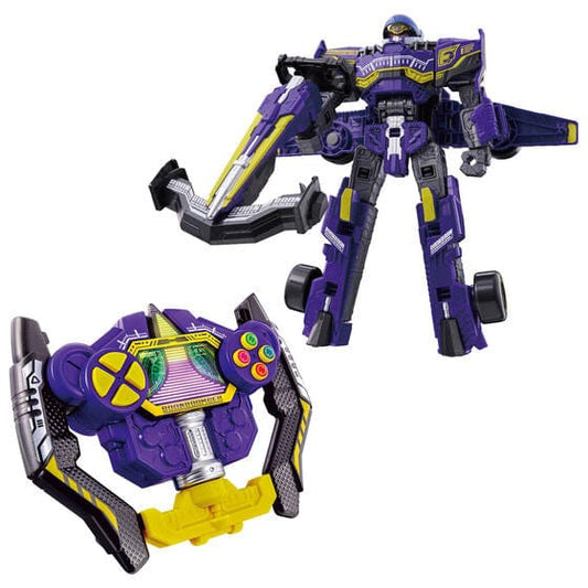 Bandai action fegure Boonboomger: DX Bun Violet Complete Set