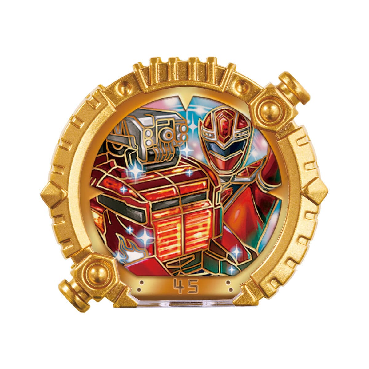 Bandai action fegure Gozyuger: DX Sentai Ring Carranger & Kirameiger Set