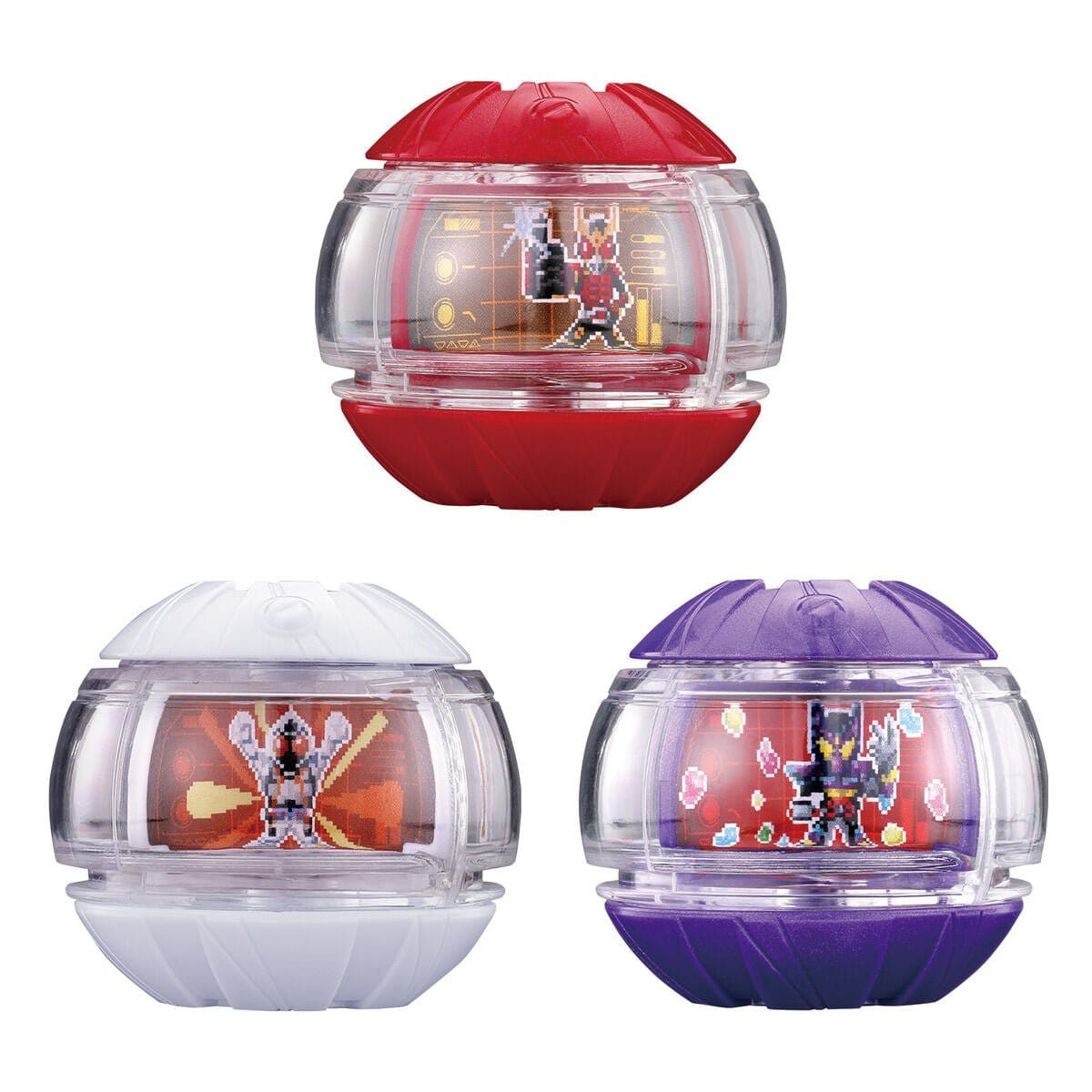 Bandai toy belt Kamen Rider Zeztz: DX Legend Rider Capsem Set 01