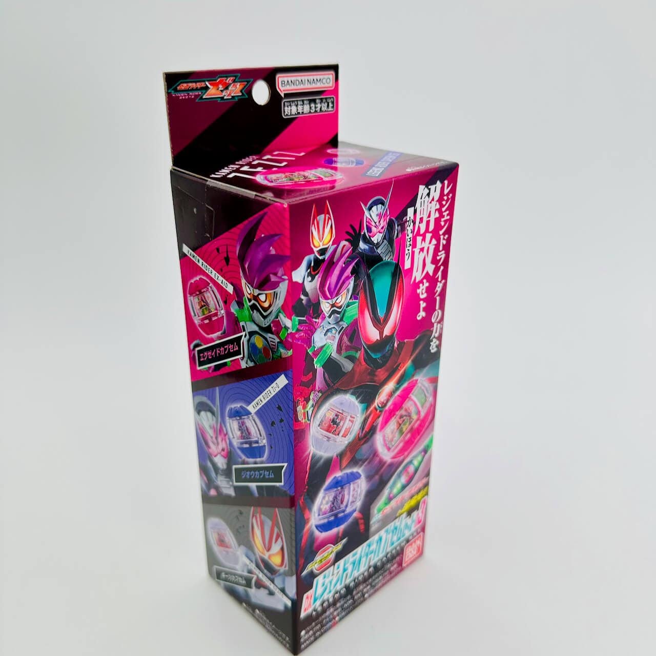 Bandai toy belt Kamen Rider Zeztz: DX Legend Rider Capsem Set 03