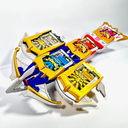 [LOOSE] Tensou Sentai Goseiger: DX Gosei Blaster Complete Set with 5 Gosei Cards (Gosei Dynamic) | CSTOYS INTERNATIONAL