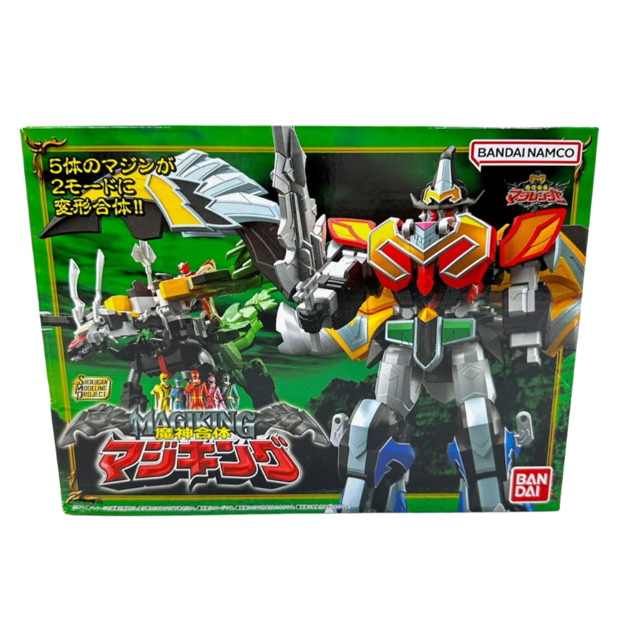 Bandai Toy Robot Magiranger: Shokugan Modeling Project (SMP) Magi King Set
