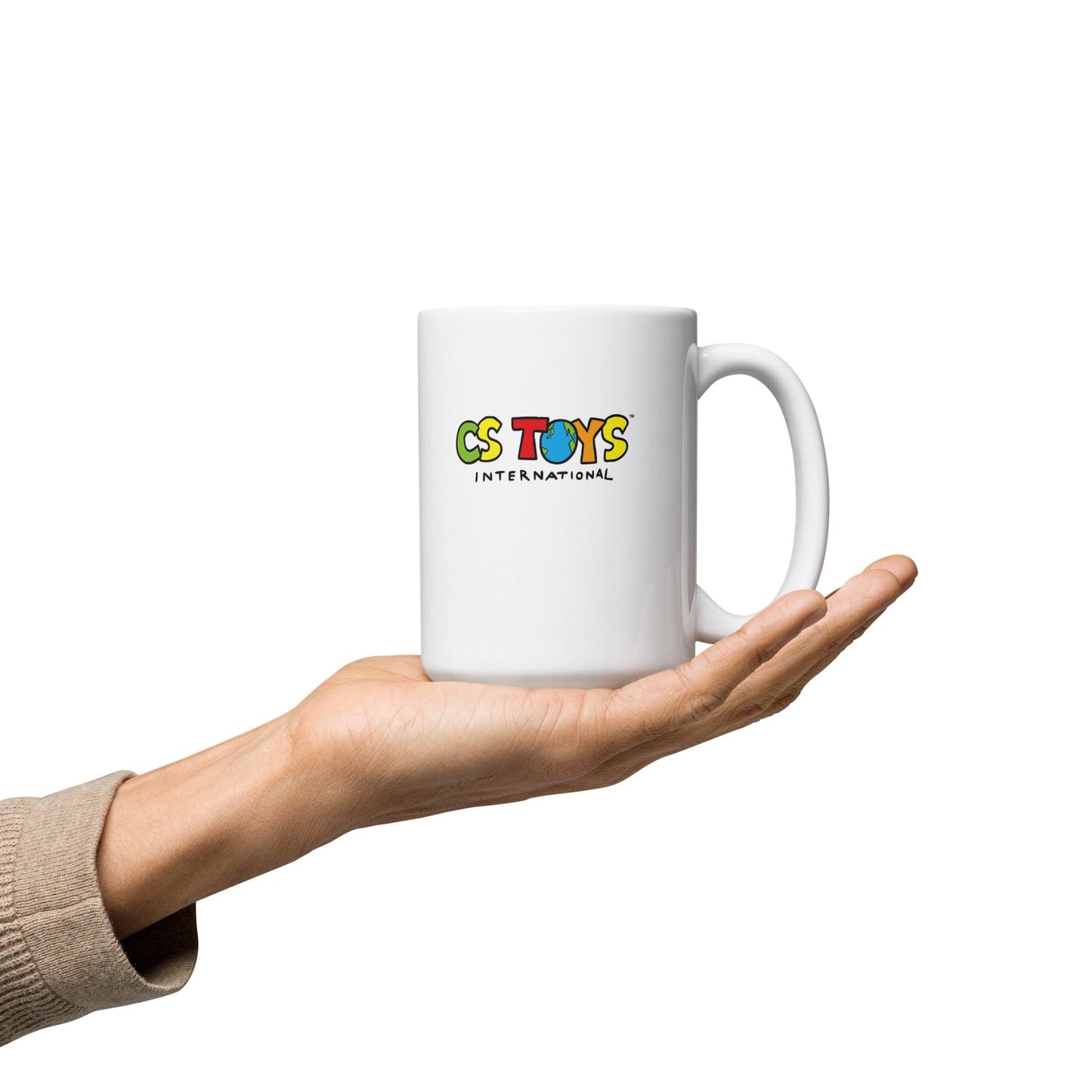 CSTOYS' Classic White Glossy Mug | CSTOYS INTERNATIONAL