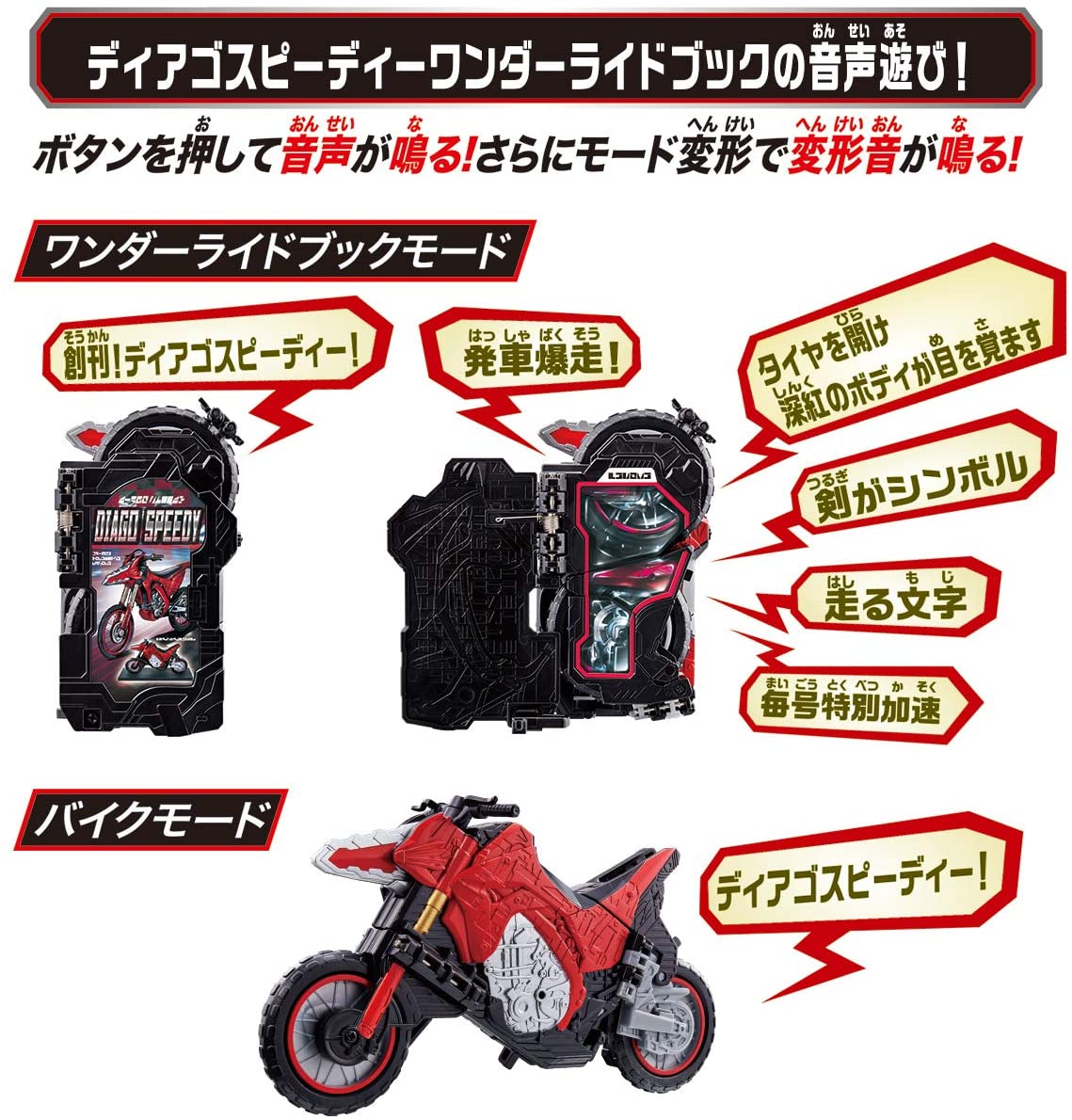 Kamen Rider Saber: DX Diago Speedy Wonder Ride Book | CSTOYS INTERNATIONAL