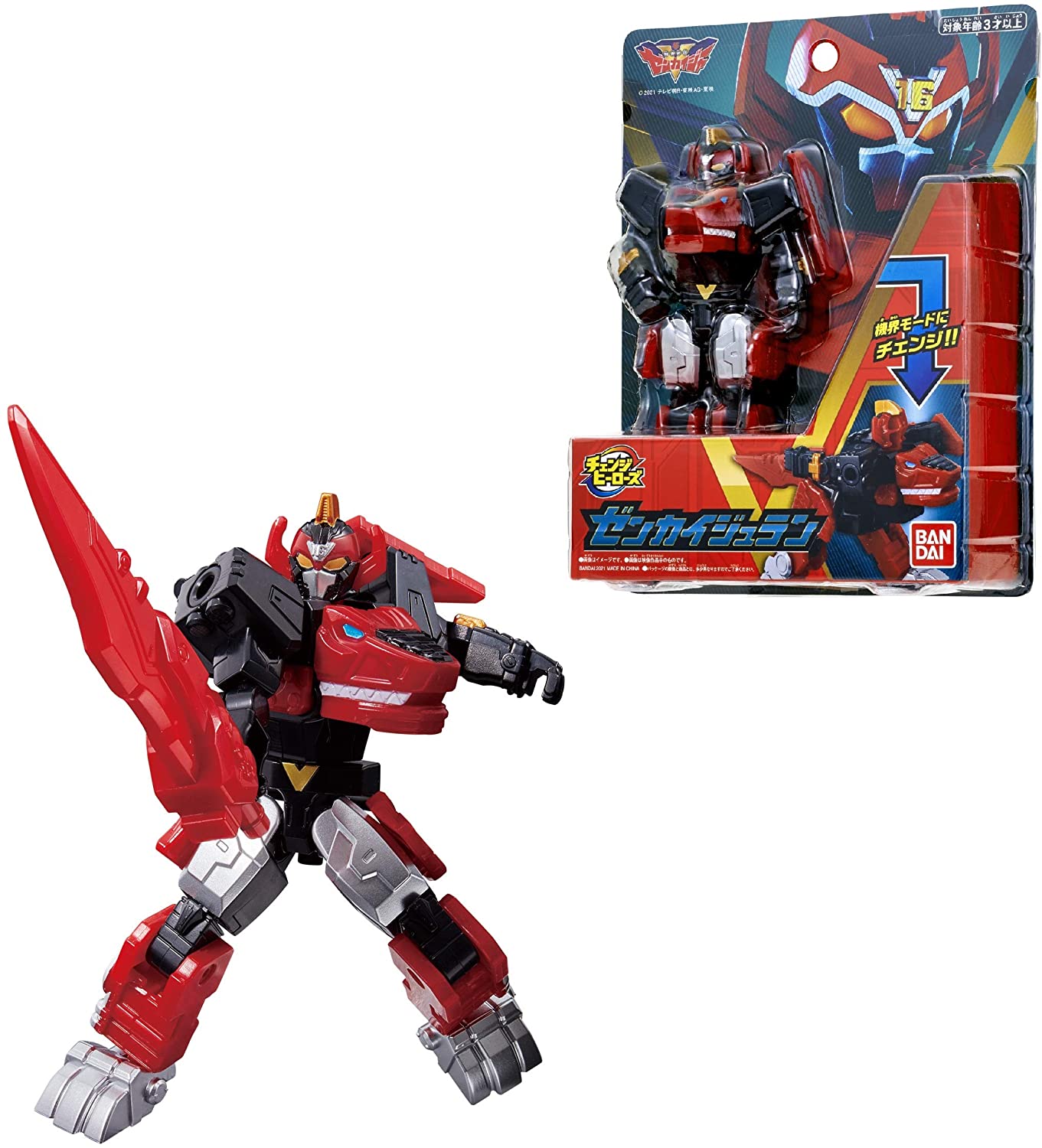 Kikai Sentai Zenkaiger: Change Heroes Zenkai Juran | CSTOYS INTERNATIONAL