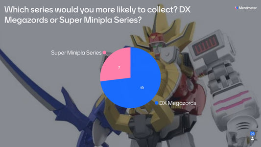 Tokusatsu Survey: Which series would you more likely to collect? DX Megazords or Super Minipla Series?