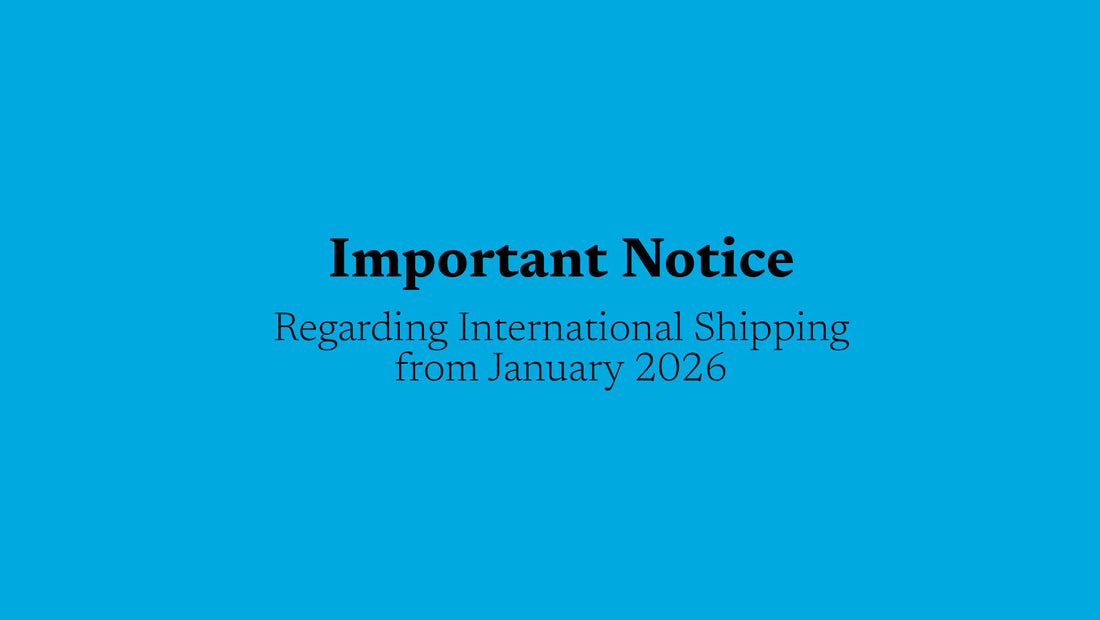Important Notice Regarding International Shipping from January 2026