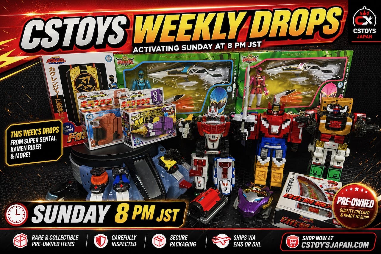 CSTOYS International at your service for Tokusatsu needs – CSTOYS
