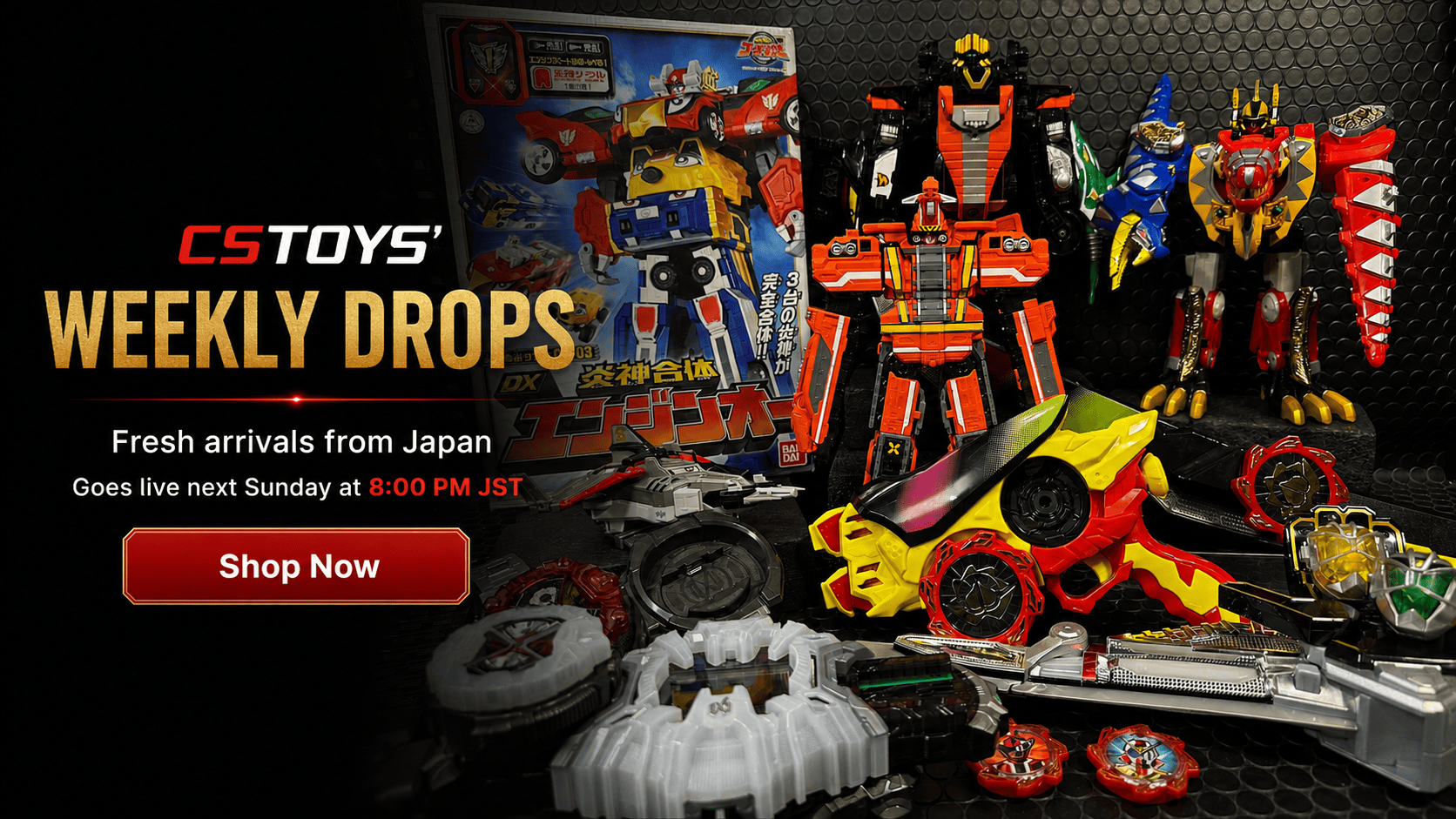 CSTOYS International at your service for Tokusatsu needs – CSTOYS