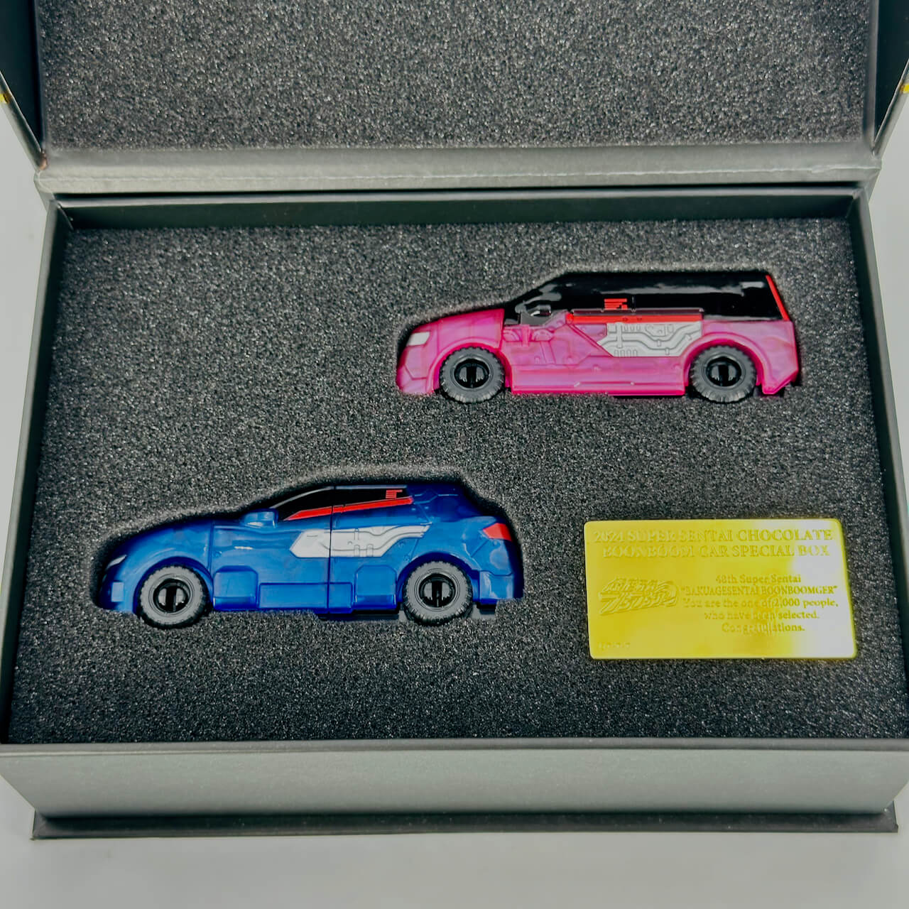 Bandai action fegure [BOXED] Boonboomger: 2024 Super Sentai Chocolate Boonoom Car Special Box -1/2000 Campaign Item -