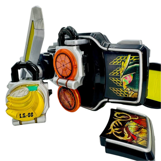 Bandai toy belt [BOXED] Kamen Rider Gaim: DX Sengoku Driver Set (Original Released Ver. with Two Lockseeds)