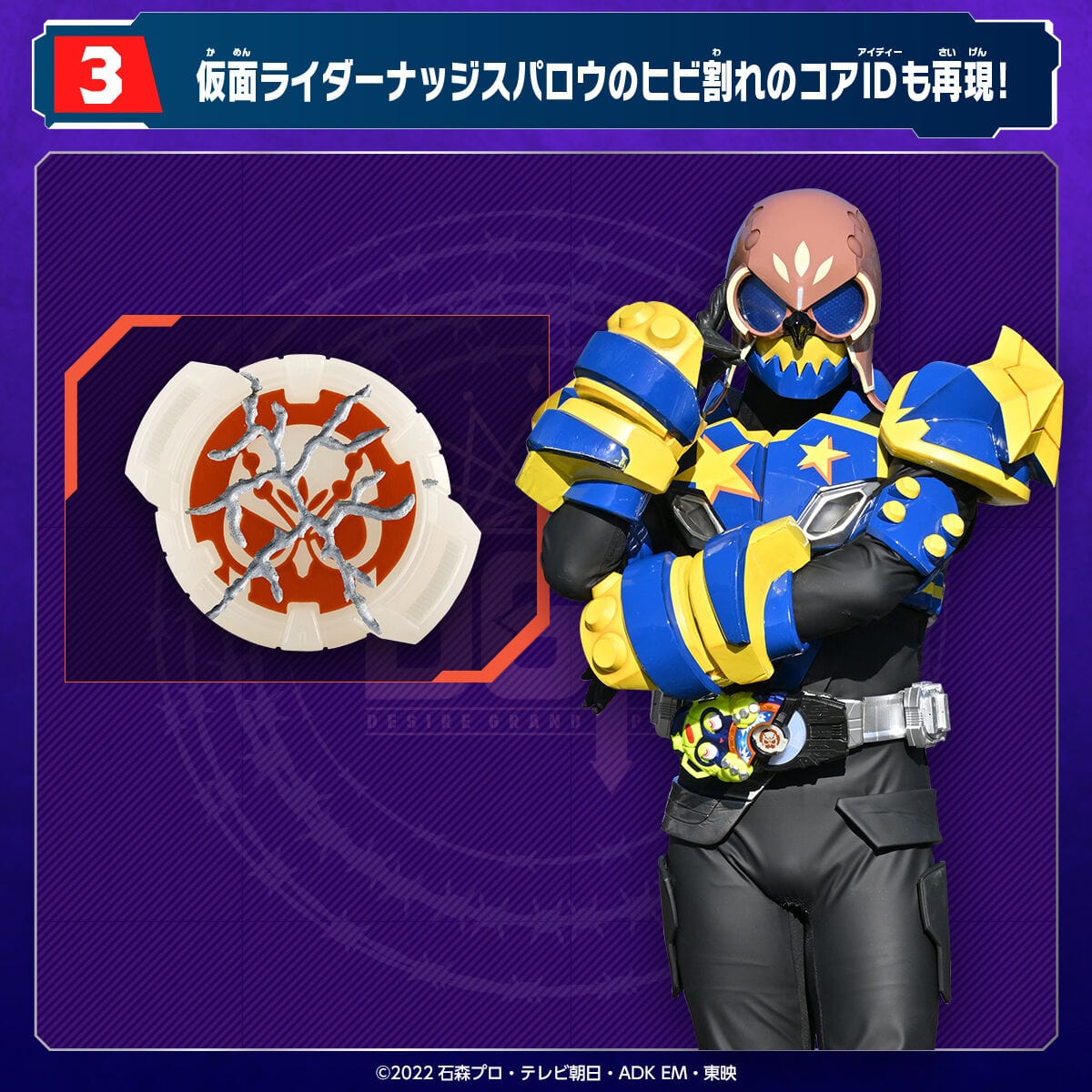 BOXED] Kamen Rider Geats: KR Core ID Set 02 -Premium Bandai