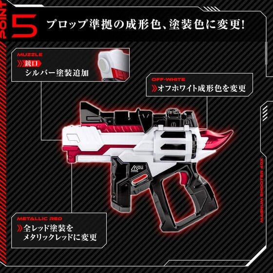 Bandai action figure [BOXED] Kamen Rider Geats: PREMIUM DX Magnum Shooter 40X