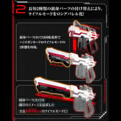 Bandai action figure [BOXED] Kamen Rider Geats: PREMIUM DX Magnum Shooter 40X
