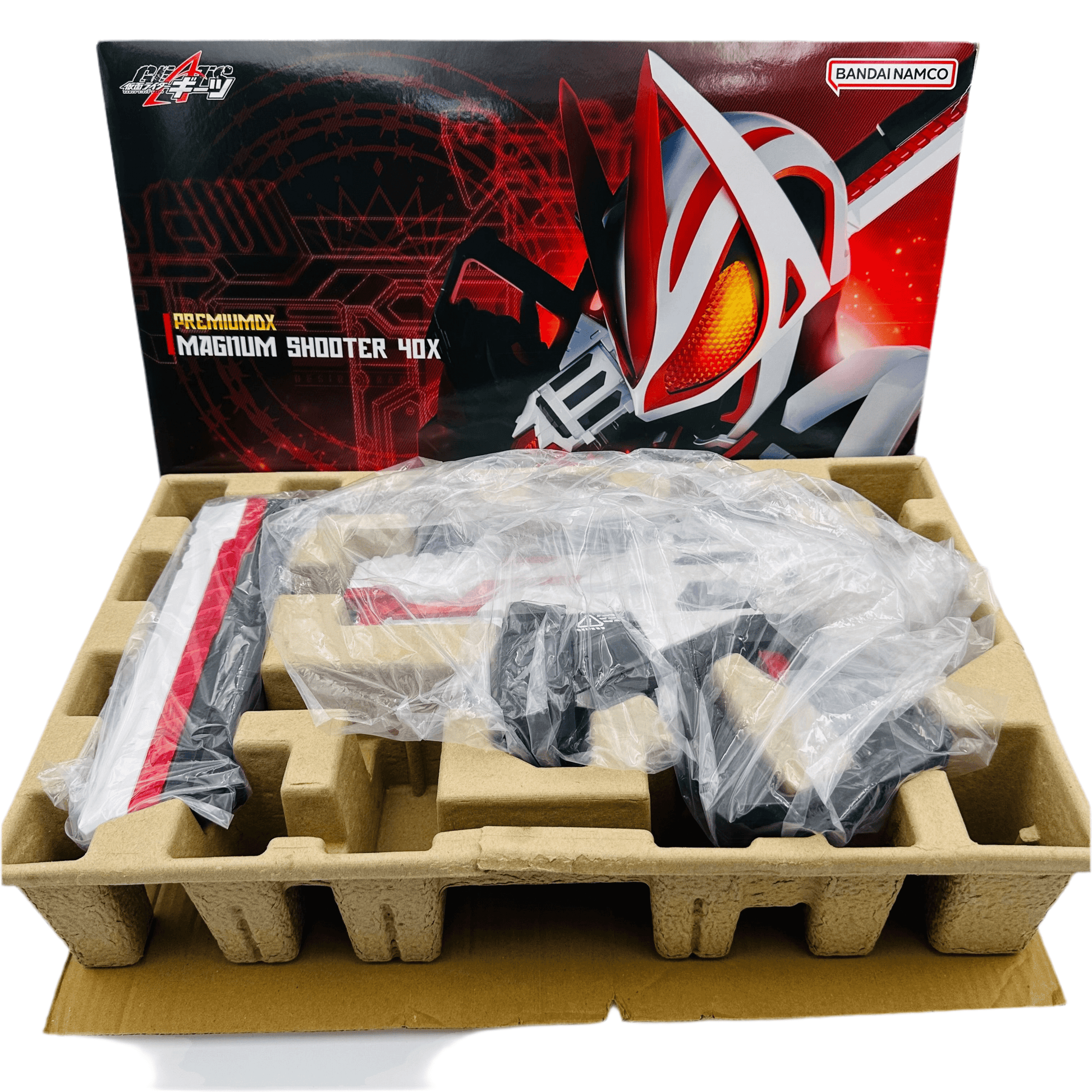 Bandai action figure [BOXED] Kamen Rider Geats: PREMIUM DX Magnum Shooter 40X