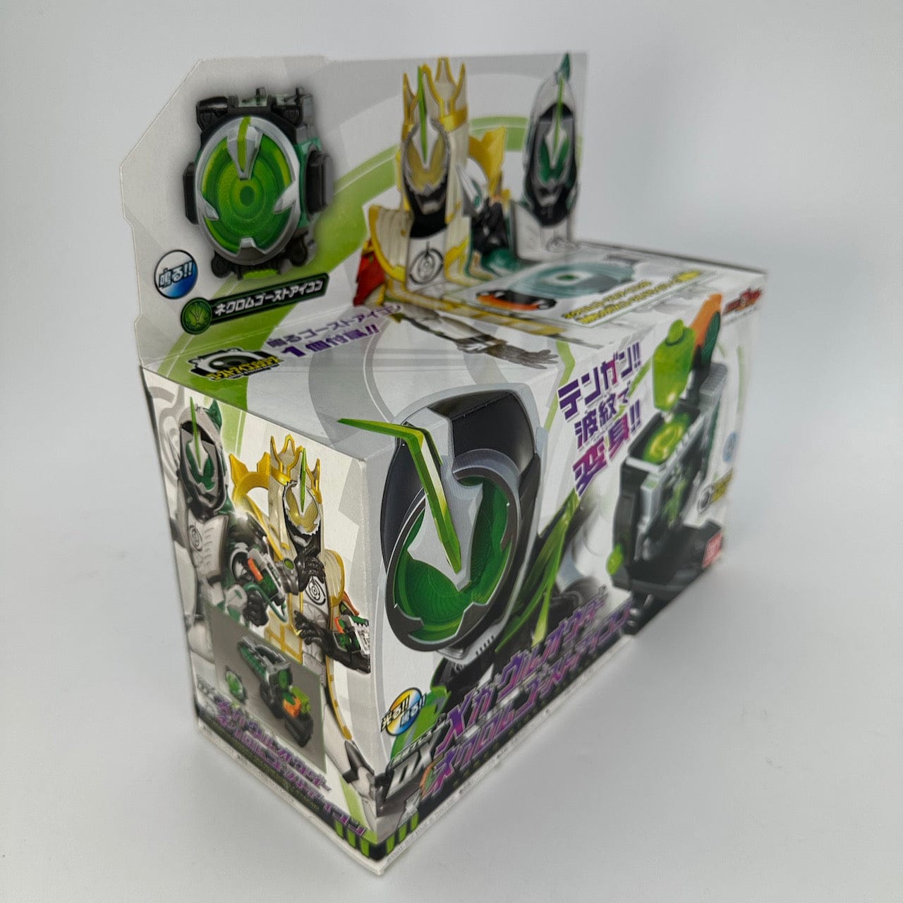 Bandai toy brace [BOXED] Kamen Rider Ghost: Henshin Brace DX Megauloader & Necrom Ghost Eyecon