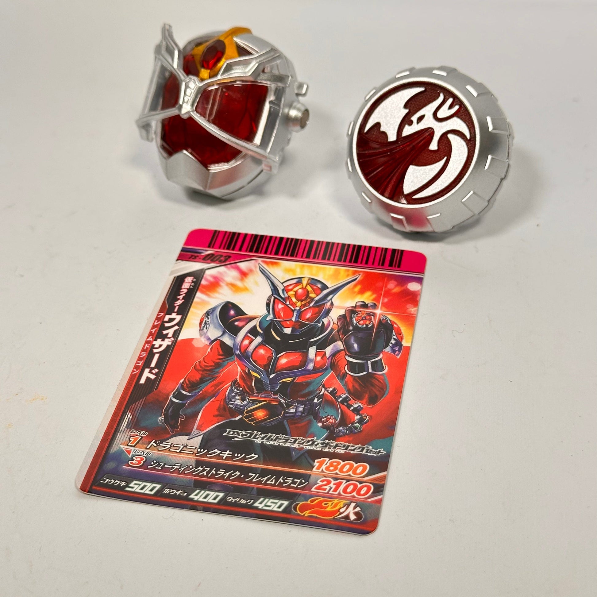 [BOXED] Kamen Rider Wizard: DX Flame Dragon Wizard Ring Set | CSTOYS INTERNATIONAL