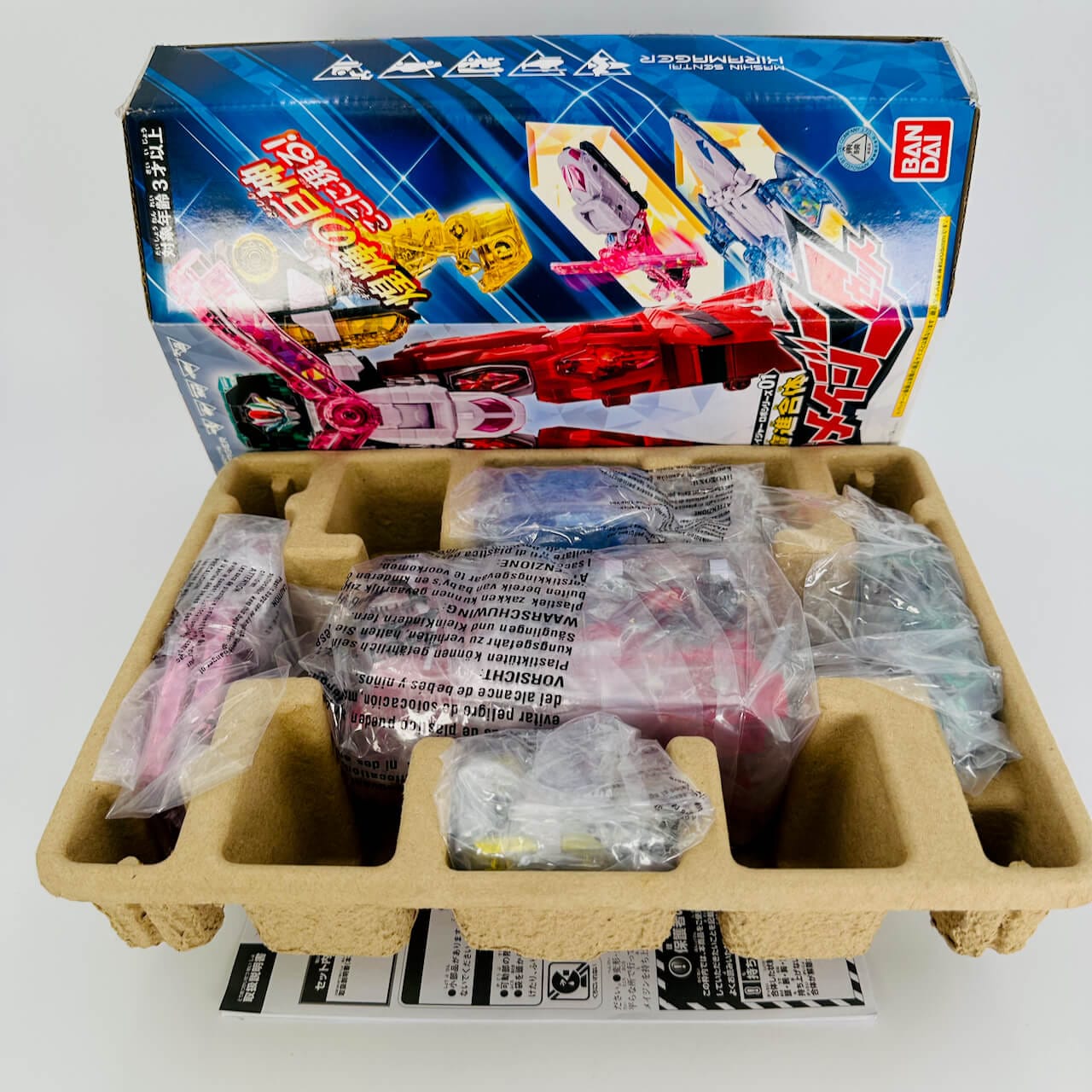 Bandai megazord [BOXED] Kiramager: Mashin Gattai DX Megazord Collection Set