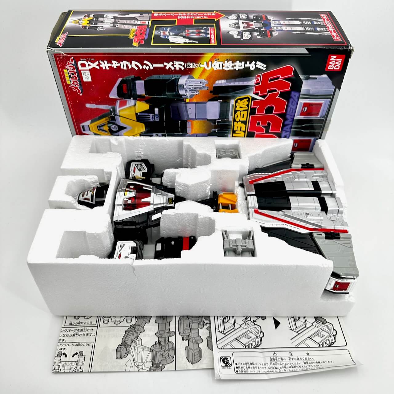 Bandai megazord [BOXED] Megaranger: DX Delta Mega