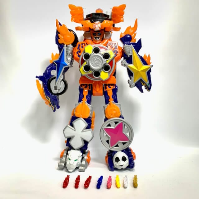 [BOXED] Ninninger: Shuriken Gattai DX Gekiatsu Dai-Ohのコピー | CSTOYS INTERNATIONAL