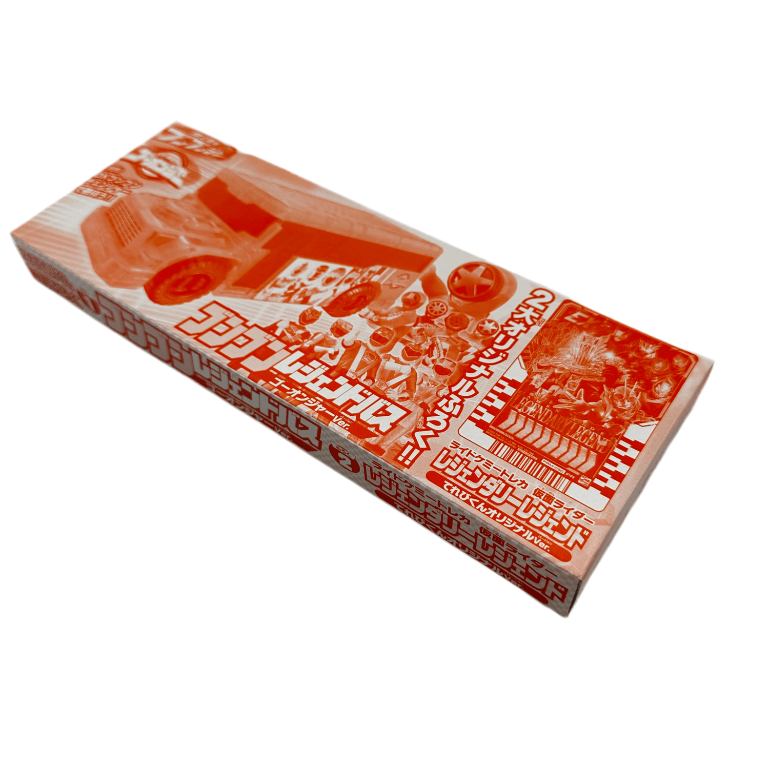 Bandai Toy Accessary [BOXED & SEALED] BoonBoomger: Bun Bun Legend Bus Go-Onger Ver. & Ride Chemy Card Legendary Legend Card  -Televikun Magazine Exclusive-