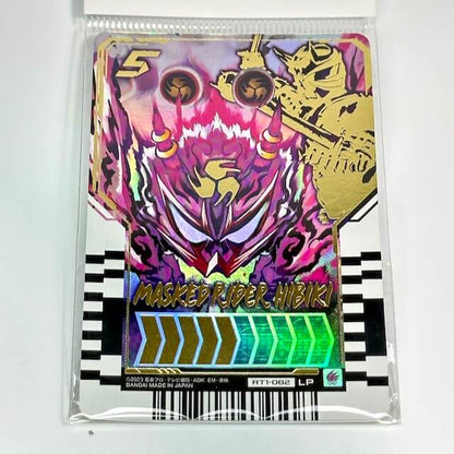 [BOXED & SEALED] Kamen Rider Gatchard: Ride Chemy Trading Card: Masked Rider Hibiki (RT1-082LP) | CSTOYS INTERNATIONAL