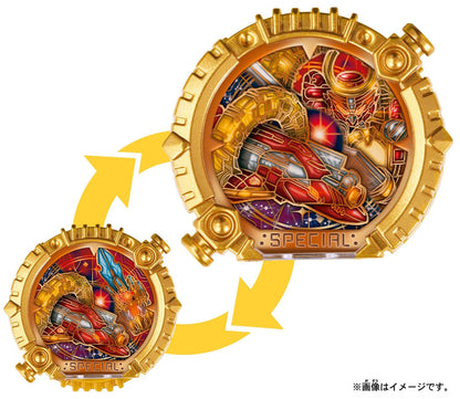 Bandai action fegure Gozyuger: DX Orca Booster 5050 + Promotional Item (Sentai Ring Akatsuki Ver.)
