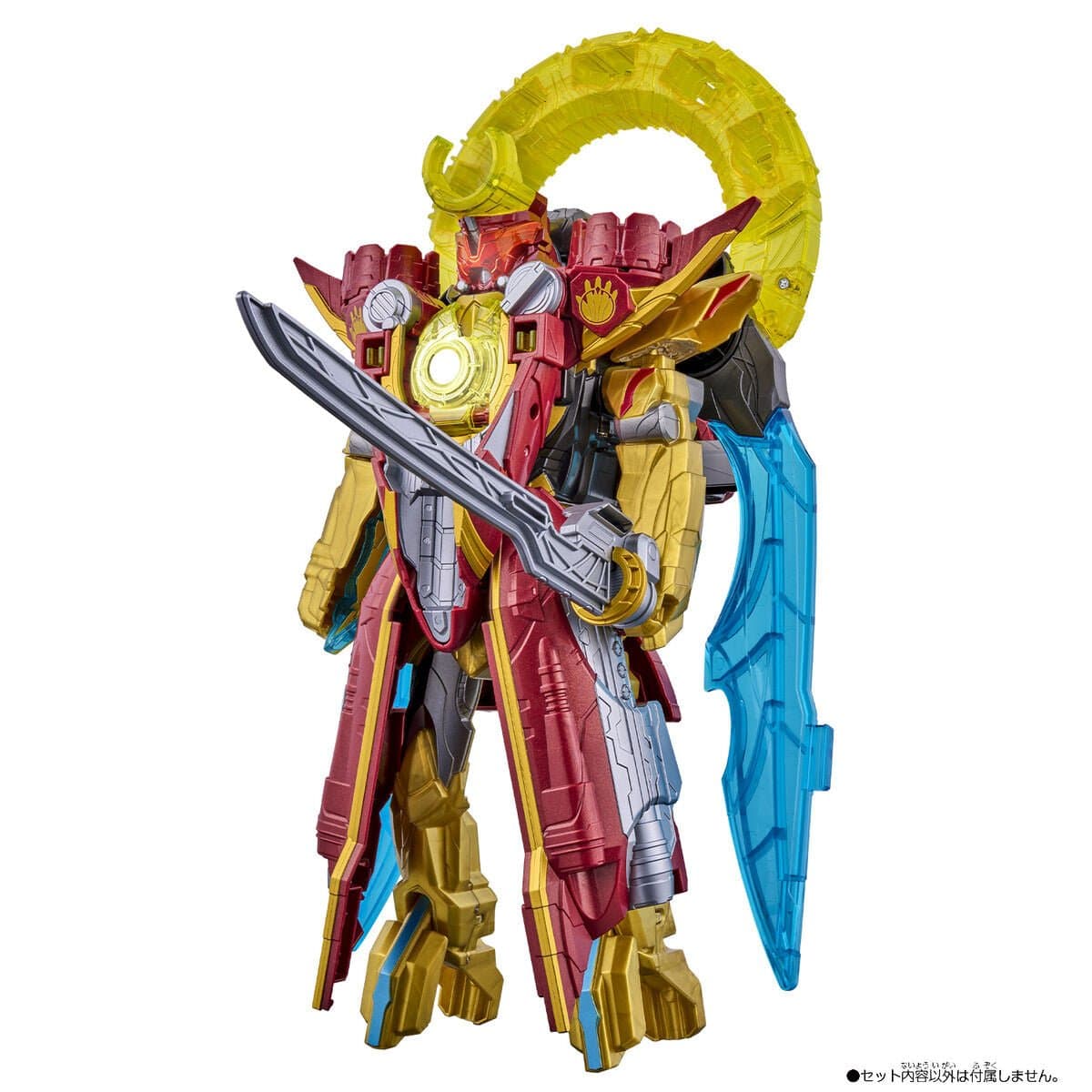 Bandai action fegure Gozyuger: DX Orca Booster 5050 + Promotional Item (Sentai Ring Akatsuki Ver.)