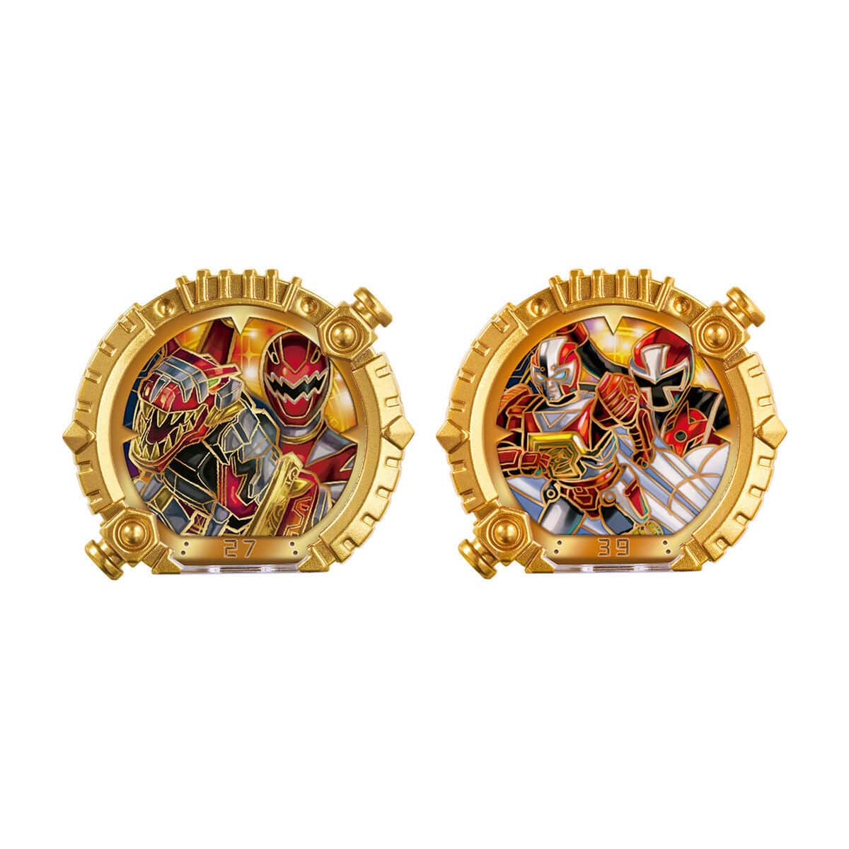 Bandai action fegure Gozyuger: DX Sentai Ring Abaranger & Nininger Set