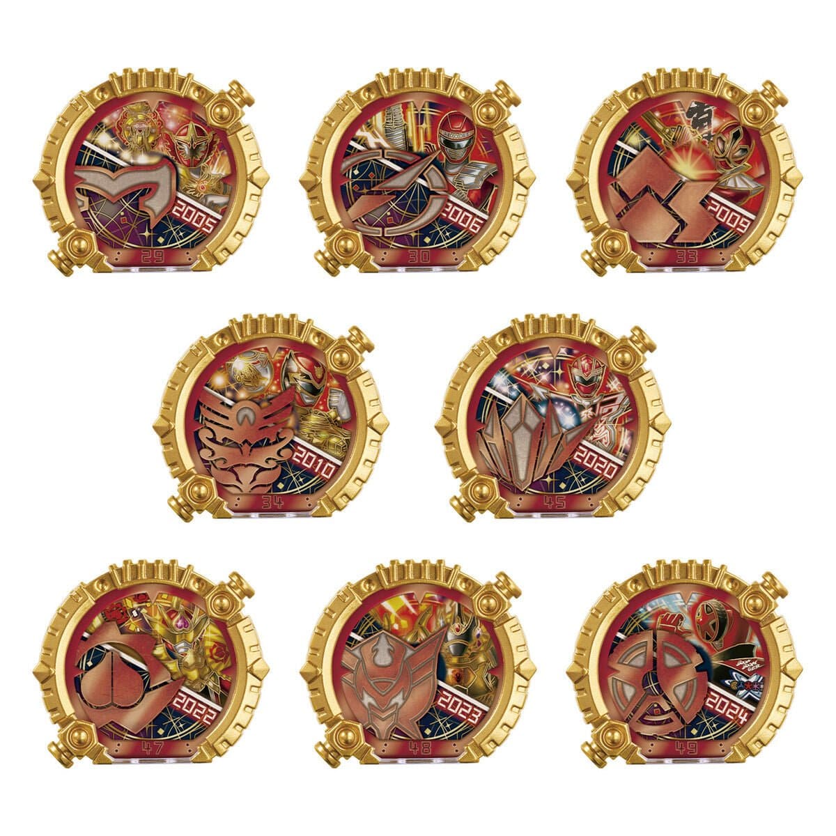 Bandai action fegure Gozyuger: DX Sentai Ring Power-Up Random Booster BOX 02