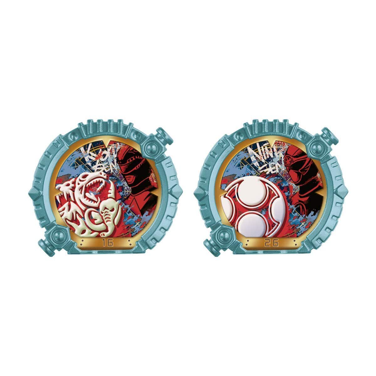 Bandai action fegure Gozyuger: DX Sentai Ring Set Polar Ring Zyuranger & Hurricanger Set
