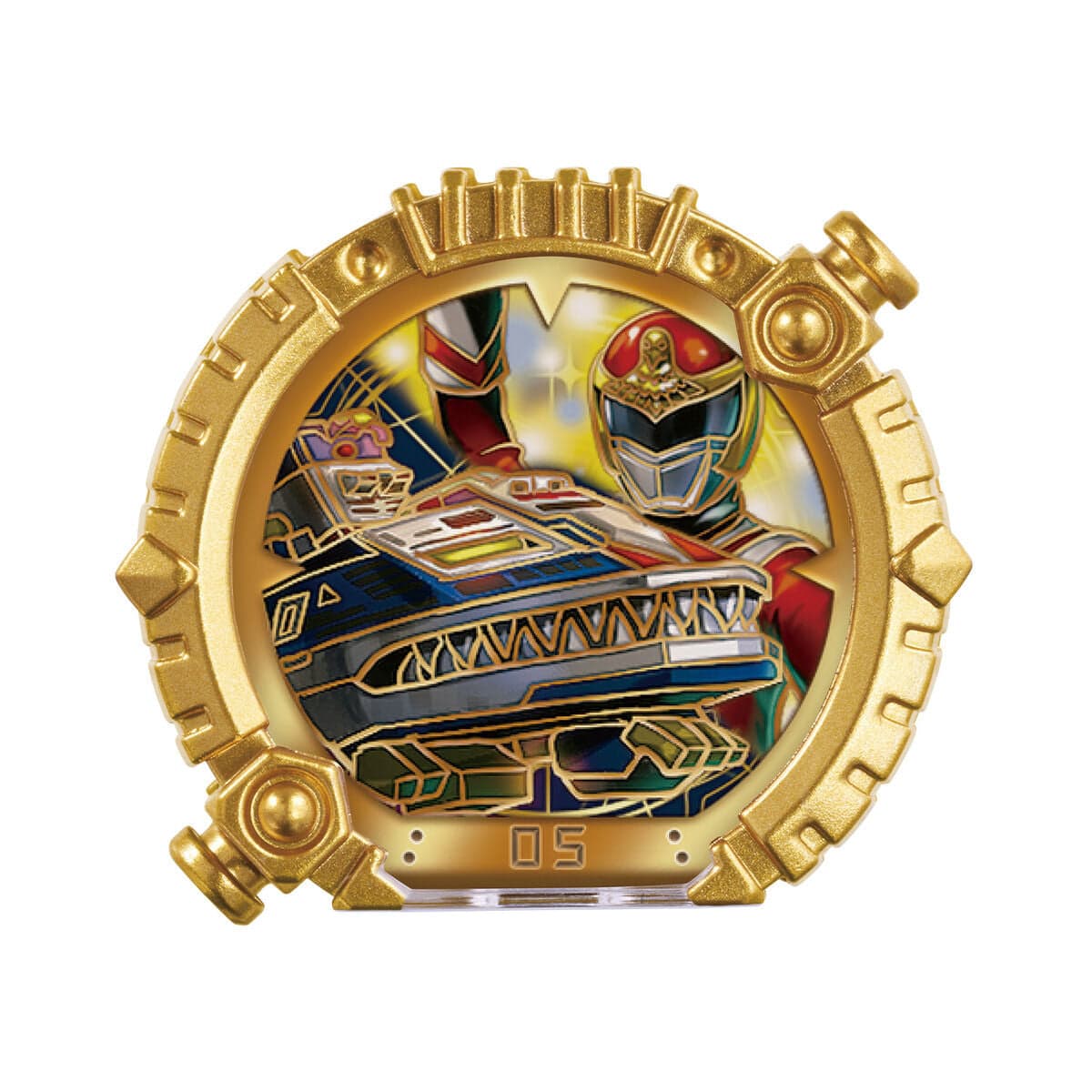 Bandai action fegure Gozyuger: DX Sentai Ring  Sun Vulcan & Zyuohger