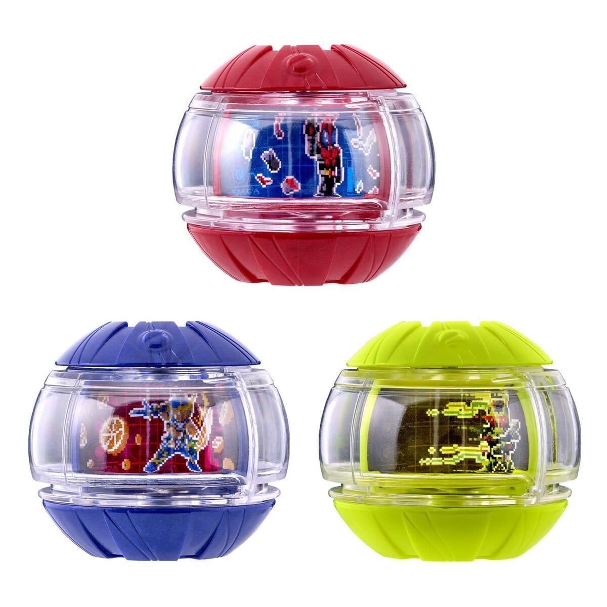 Bandai toy belt Kamen Rider Zeztz: DX Legend Rider Capsem Set 04