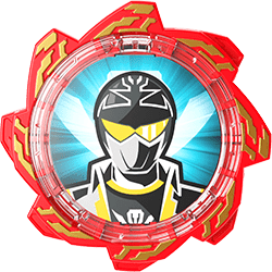 Bandai Toy Medal [LOOSE] Avataro Sentai Don Brothers: Avataro Gear: Gokai Silver
