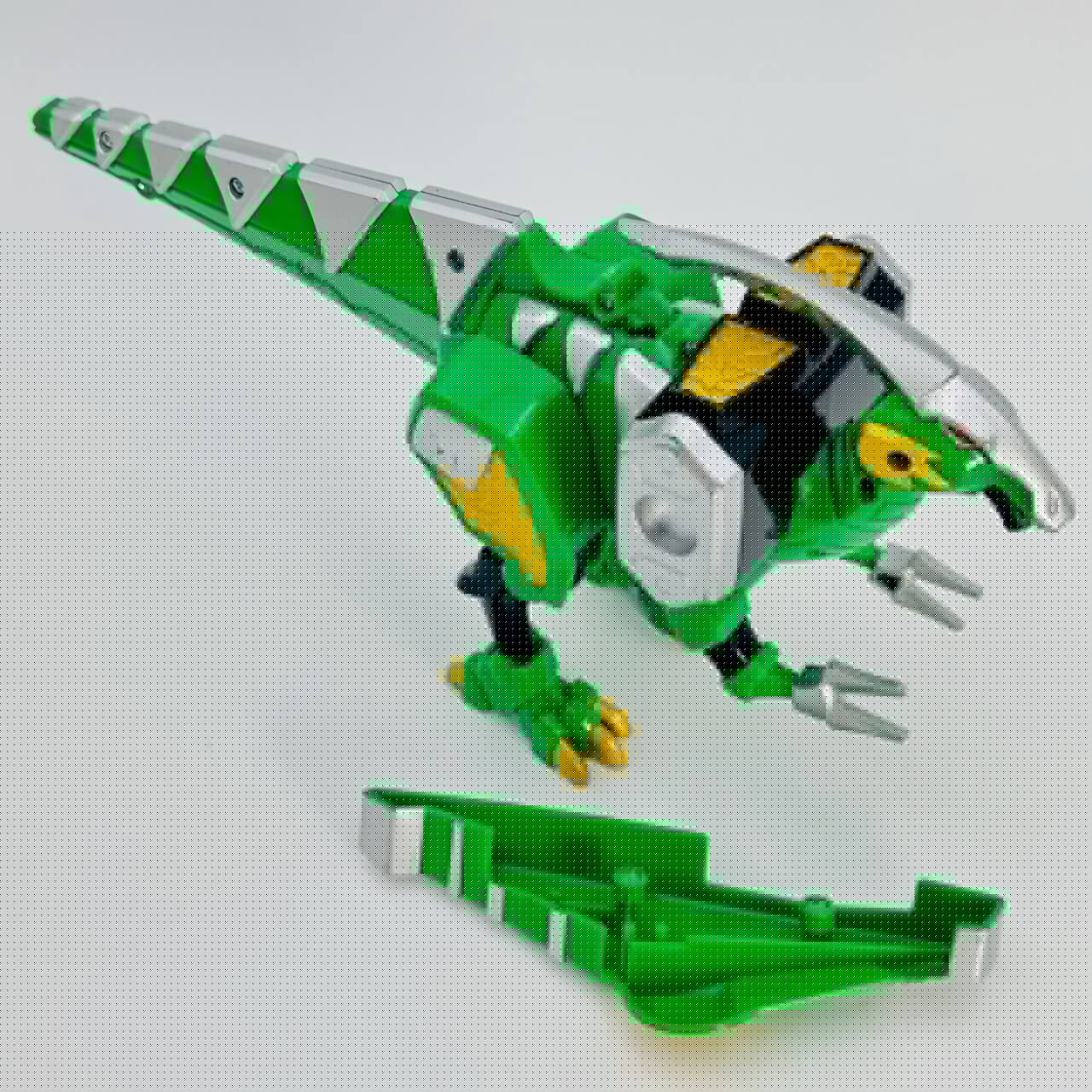 Bandai Toy Robot [LOOSE] Bakuryuu Sentai Abaranger: Bakuryuu Parasarokkiru (Parasa)  with Morpher Faceplate
