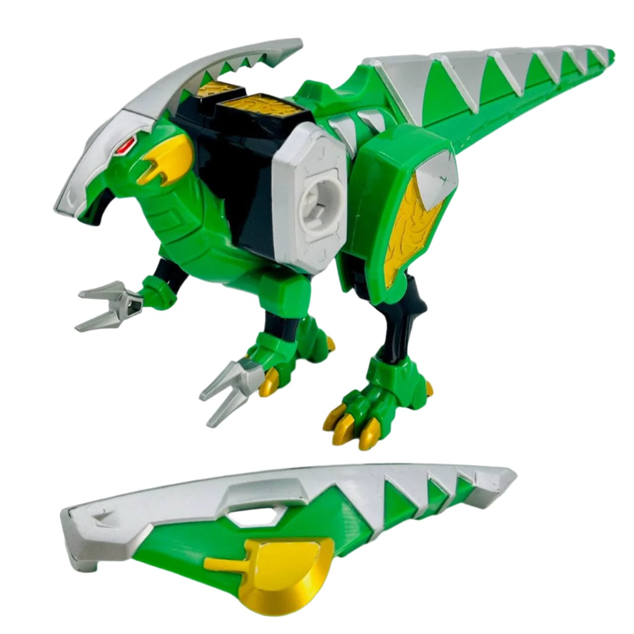 Bandai Toy Robot [LOOSE] Bakuryuu Sentai Abaranger: Bakuryuu Parasarokkiru (Parasa)  with Morpher Faceplate