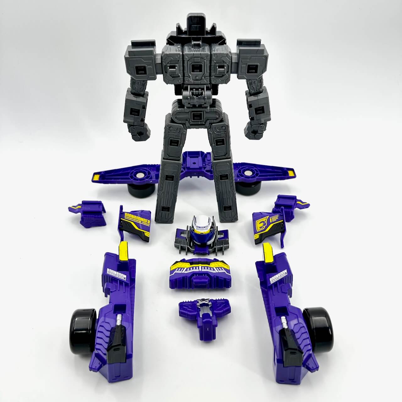 Bandai action fegure [LOOSE]Boonboomger: DX Bun Violet Complete Set