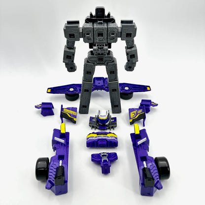 Bandai action fegure [LOOSE]Boonboomger: DX Bun Violet Complete Set