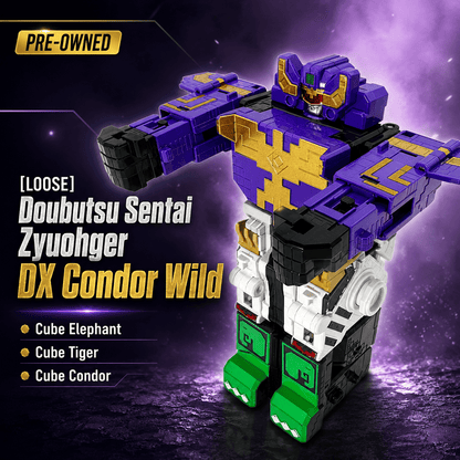Bandai Toy Robot [LOOSE] Doubutsu Sentai Zyuohger - Doubutsu Gattai DX Condor Wild