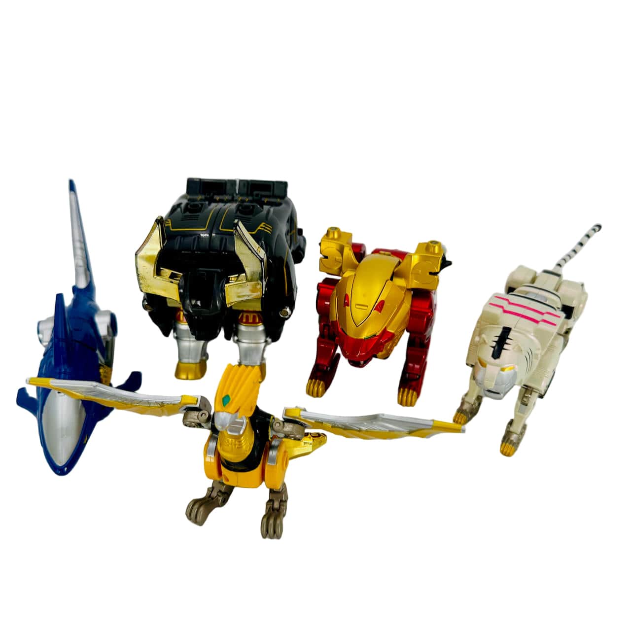 Bandai megazord [LOOSE] Gaoranger: DX GaoKing (Rare, Shows Wear & Aging)