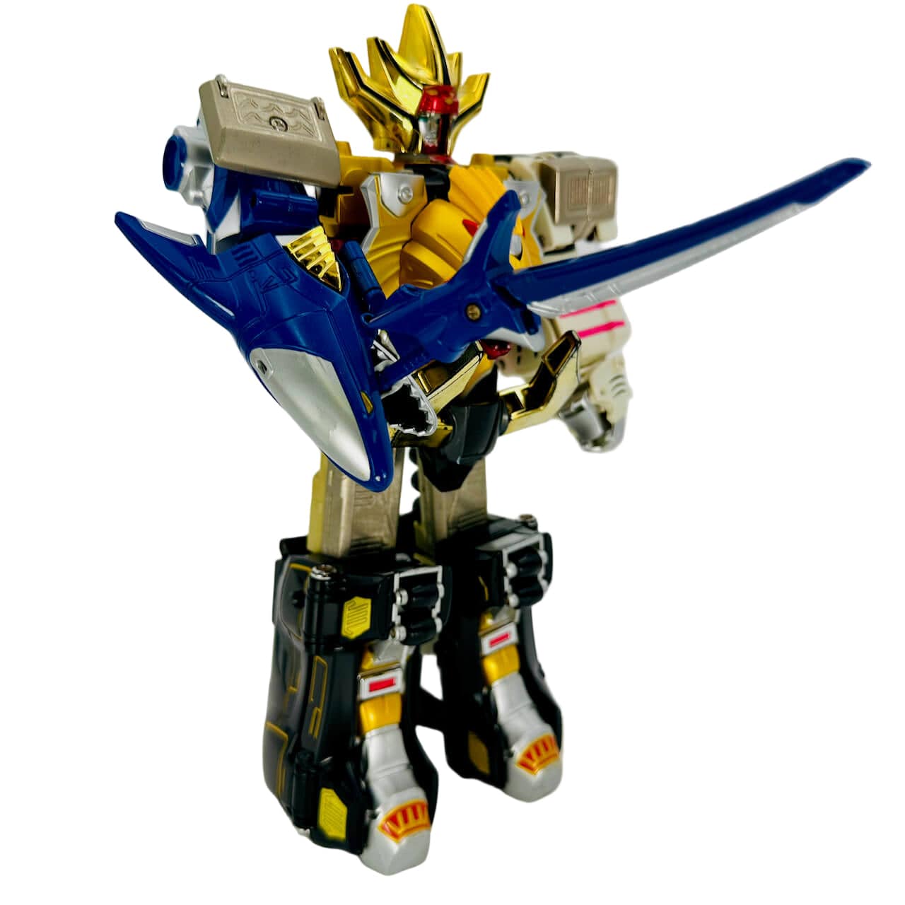 Bandai megazord [LOOSE] Gaoranger: DX GaoKing (Rare, Shows Wear & Aging)