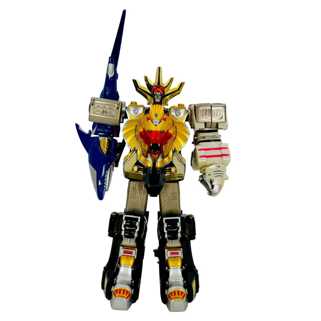 Bandai megazord [LOOSE] Gaoranger: DX GaoKing (Rare, Shows Wear & Aging)