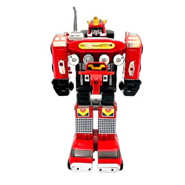 Bandai megazord [LOOSE] Gingaman: DX Chogokin GigaRhinos (Missing Gigant Buster Parts)