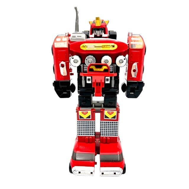 [LOOSE] Gingaman: DX Chogokin GigaRhinos (Missing Gigant Buster Parts) | CSTOYS INTERNATIONAL