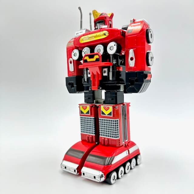 [LOOSE] Gingaman: DX Chogokin GigaRhinos (Missing Gigant Buster Parts) | CSTOYS INTERNATIONAL