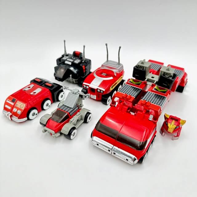 [LOOSE] Gingaman: DX Chogokin GigaRhinos (Missing Gigant Buster Parts) | CSTOYS INTERNATIONAL