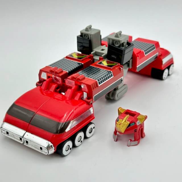 [LOOSE] Gingaman: DX Chogokin GigaRhinos (Missing Gigant Buster Parts) | CSTOYS INTERNATIONAL