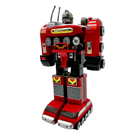 Bandai megazord [LOOSE] Gingaman: DX Chogokin GigaRhinos (Missing its helmet & Gigant Buster Parts)