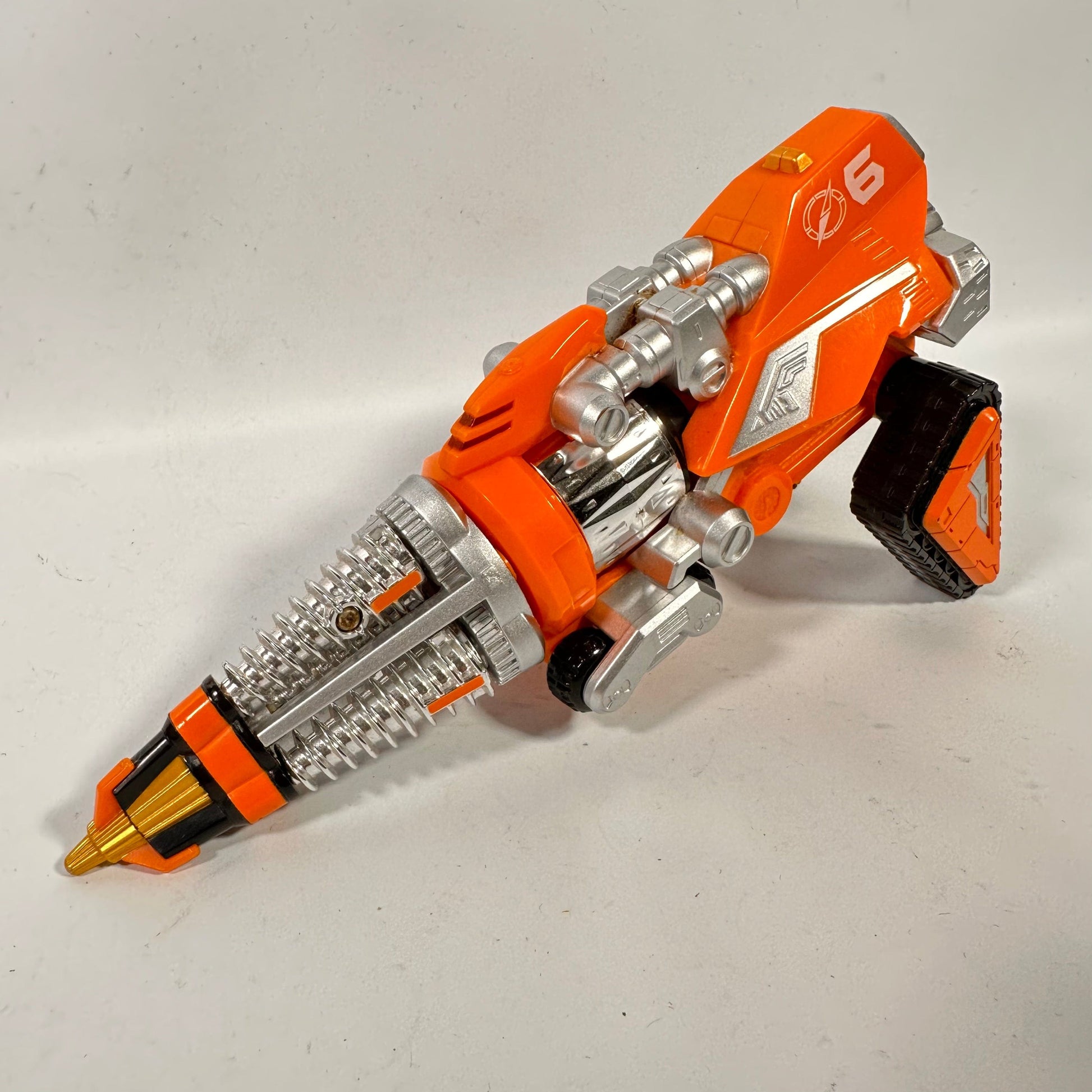 Power Rangers Operation Overdrive Boukenger DX GoGo Drill 6 Bandai Zord Power Rangers Operation Overdrive Boukenger DX GoGo Drill 6 Bandai Zord