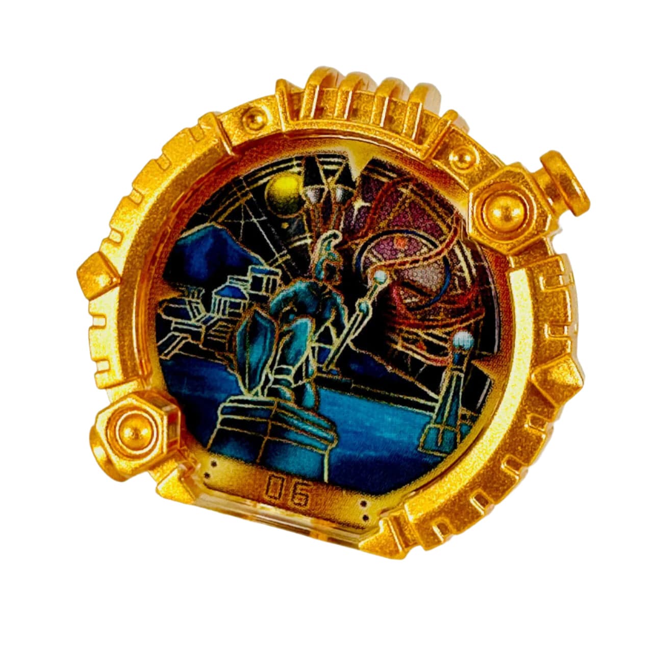 Bandai action fegure [LOOSE] Gozyuger: Capsule Toy Sentai Ring: Goggle Five